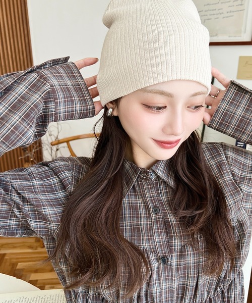 moment+ ニット帽 ニットキャップ 「累計販売枚数1万枚突破！」リブ