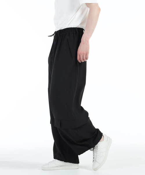 Y-3 パンツ SPORT UNIFORM STRAIGHT LEG PANTS メンズ : ZOZOTOWN