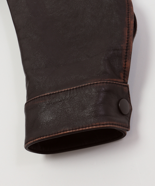 EDIFICE（エディフィス） 革ジャン ライダース ラムレザー フレンチ