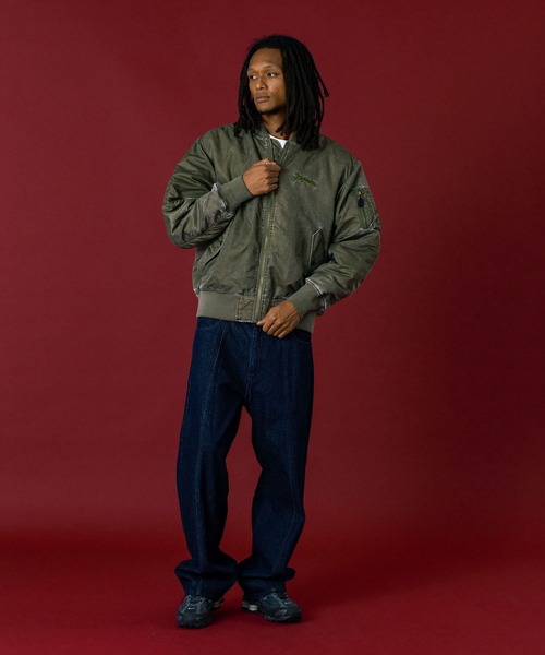 XLARGE（エクストラ ラージ） ma1 ma-1 SNOW WASH MA-1 メンズ