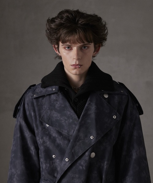 GRANCY 付け襟ネックウォーマー 2点セット ブラックホワイト GRANCY