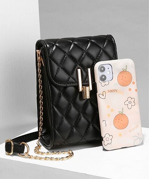 ショルダーバッグ バッグ キルティング チェーンショルダーバッグ