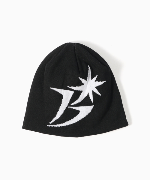 BoTT（ボット） ニット帽 ニットキャップ B LOGO SKULL CAP BEANIE