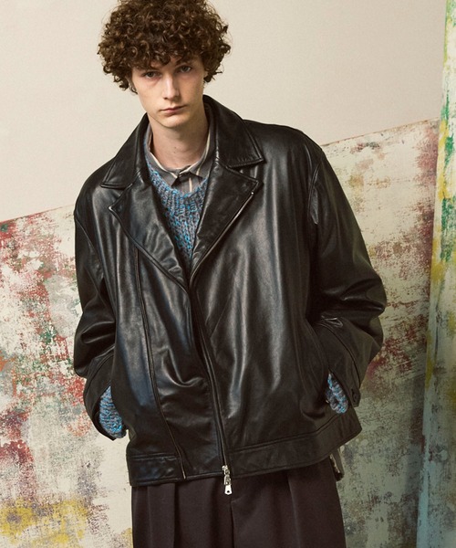 MAISON SPECIAL（メゾンスペシャル） 革ジャン ライダース 「UNISEX