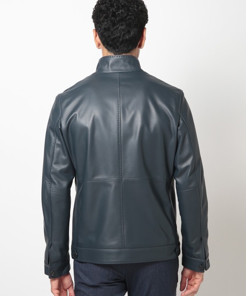 MEN'S BIGI（メンズビギ） 革ジャン ライダース クロームタンニング