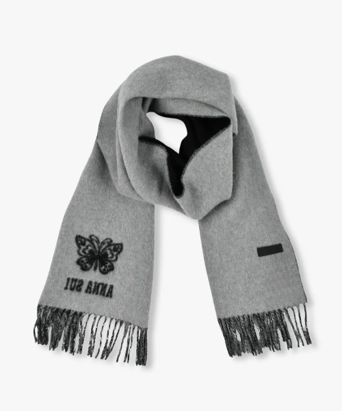 ANNA SUI（アナスイ） マフラー ストール バタフライウール