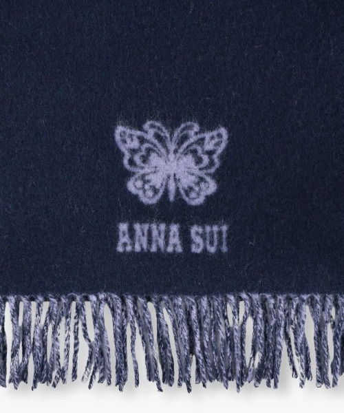 ANNA SUI（アナスイ） マフラー ストール バタフライウール