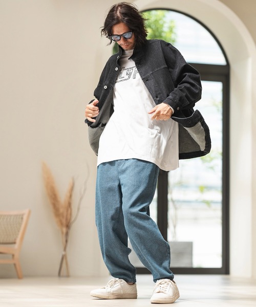 CAMBIO（カンビオ） デニムジャケット gジャン mj10291-M-65ミリタリー