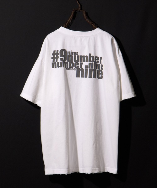 NUMBER (N)INE（ナンバーナイン） tシャツ VINTAGE WASH DAMAGE