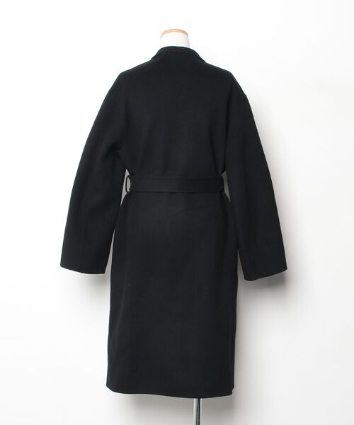 theory（セオリー） 」 チェスターコート P ブラック レディース