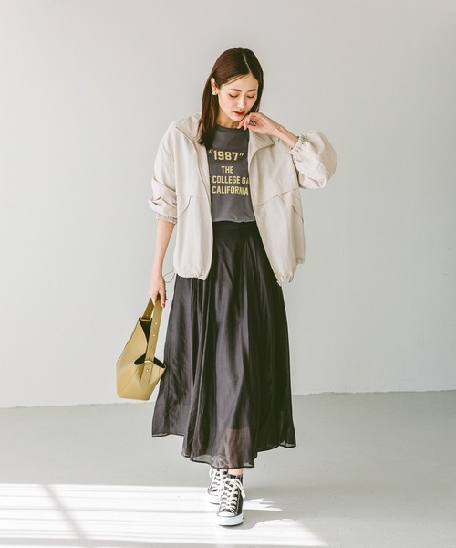 GLOBAL WORK（グローバルワーク） tシャツ ヘビロッTEEワイドプリント