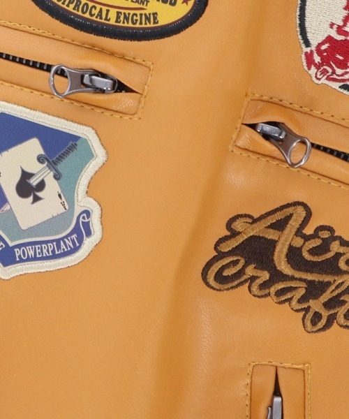 AVIREX（アヴィレックス） 犬 服 AVIREX/パッチドライダースJKT