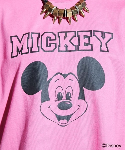 Disney（ディズニー） tシャツ ミッキーマウス/綿100％フェイス