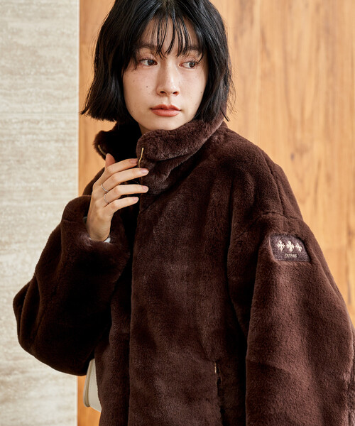 RANCLIC コート アウター バンピージャケット レディース : ZOZOTOWN