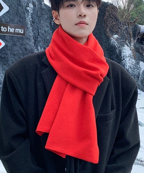 NOWLE（ノウル） マフラー 「NOWLE」デイリーユース フリース調 ソフト