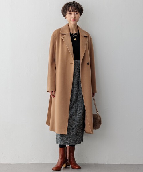 23区（ニジュウサンク） コート チェスターコート MTRカシミヤライト