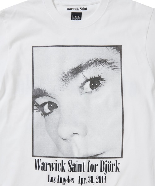 bonjour records（ボンジュールレコード） tシャツ 「Warwick Saint