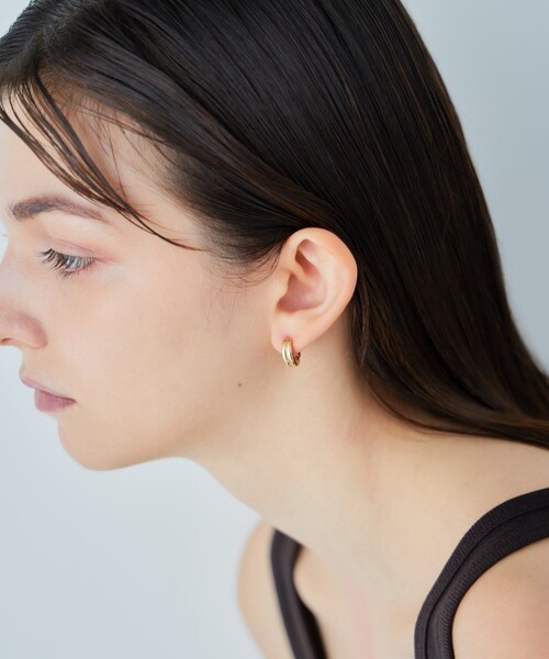 ete（エテ） ピアス チャーム ハグピアス バイカラー レディース