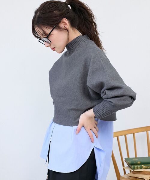 le.coeur blanc（ルクールブラン） ニット セーター 「手洗い可能