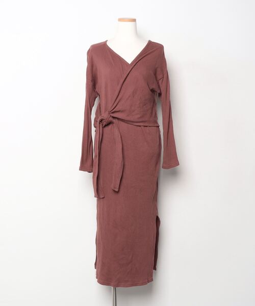 FREAK'S STORE（フリークスストア） 長袖ワンピース FREE ブラウン