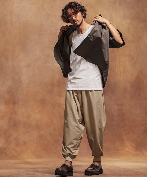 Jih Nunc（ジーヌンク） パンツ mp13130-TRバルーンパンツ メンズ