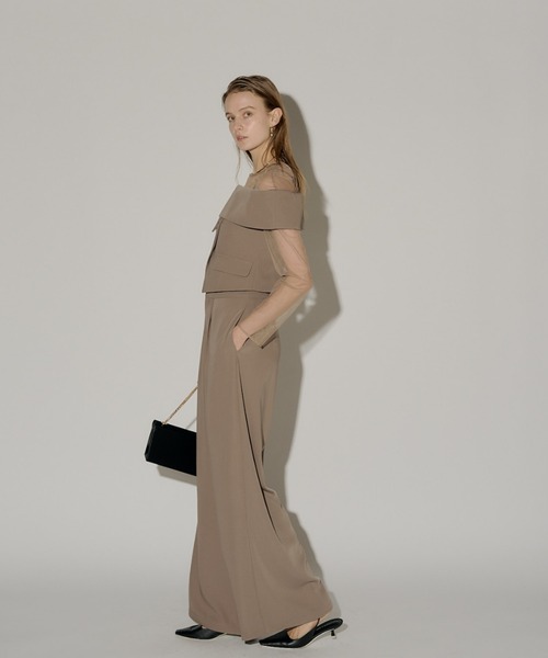 LE'RURE パンツドレス Multiway set up pants : ZOZOTOWN Yahoo!店