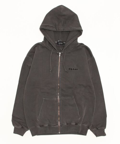 XLARGE（エクストラ ラージ） ジップアップパーカー M ブラック メンズ