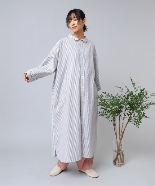 URCH RNA シャツワンピース D1640 アトリエシャツワンピース