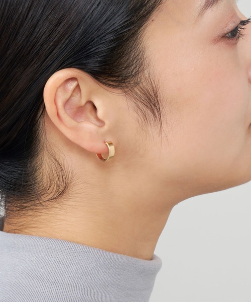 VENDOME AOYAMA（ヴァンドーム青山） ピアス K18 フープ ピアス(中