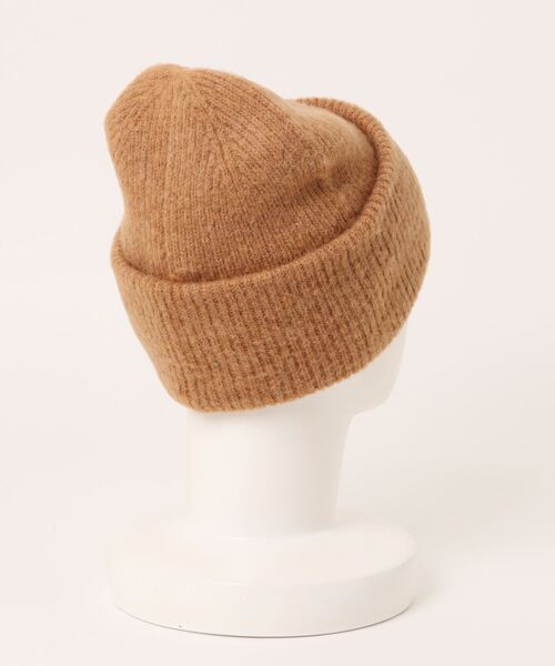 COACH（コーチ） ニット帽 ニットキャップ ニット ビーニー・レザー