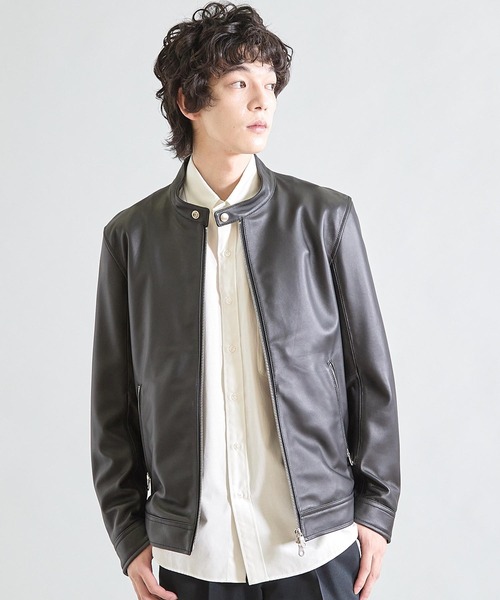 UNION STATION（ユニオンステーション） 革ジャン ライダース シープ