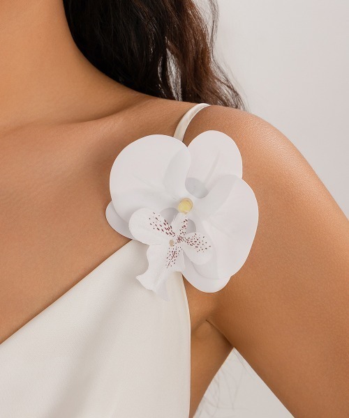 COO+i（クーイ） ブローチ 2way胡蝶蘭モチーフフラワーブローチピン