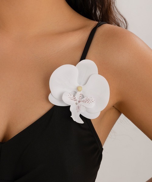 COO+i（クーイ） ブローチ 2way胡蝶蘭モチーフフラワーブローチピン