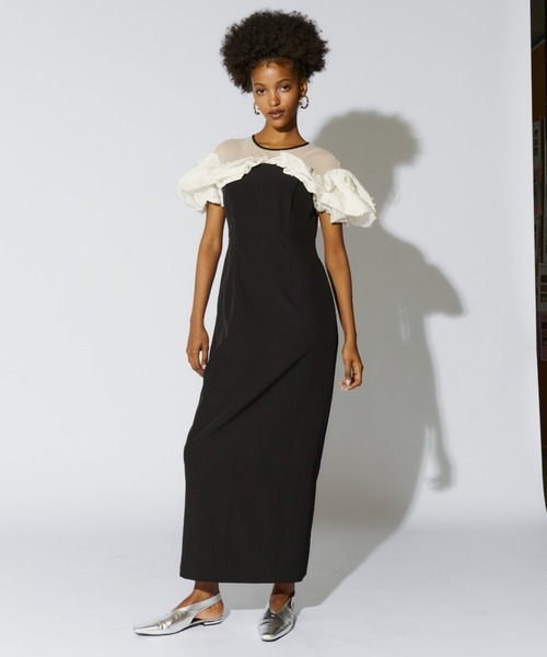 ANDRESD ドレス リボンマシュマロドレス / ribbon mashmallow dress