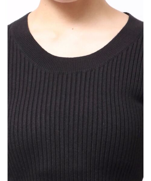 GYDA（ジェイダ） ワンピース LONG SLEEVE SIDE OPEN ニットミニ