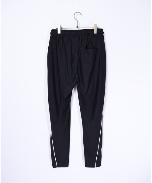 MMMM パンツ MMMM/スーパークールストレッチパイピングイージーパンツ