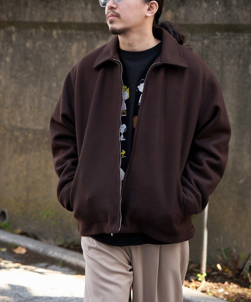 NO NEED（ノーニード） ブルゾン アウター フェイクメルトンブルゾン