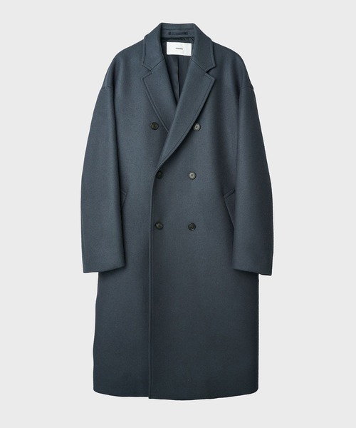 STUDIOUS（ステュディオス） チェスターコート 2 ライトブルーグレー