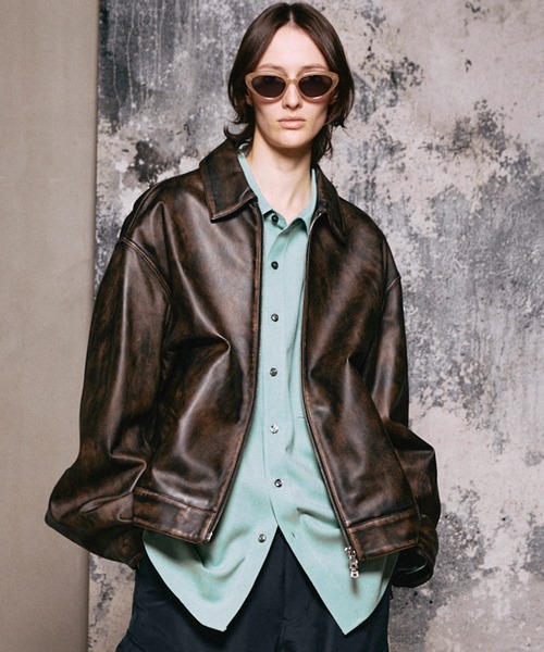 MAISON SPECIAL（メゾンスペシャル） 革ジャン ライダース 「UNISEX