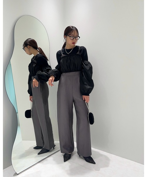 Leja（レジャ） パンツドレス 「LEJA」ドット柄スパンコール