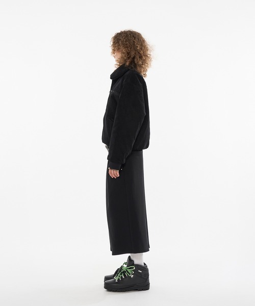 WISH FOR EVER®ファージャケット ブラック WISH FOR EVER（ウィッシュ