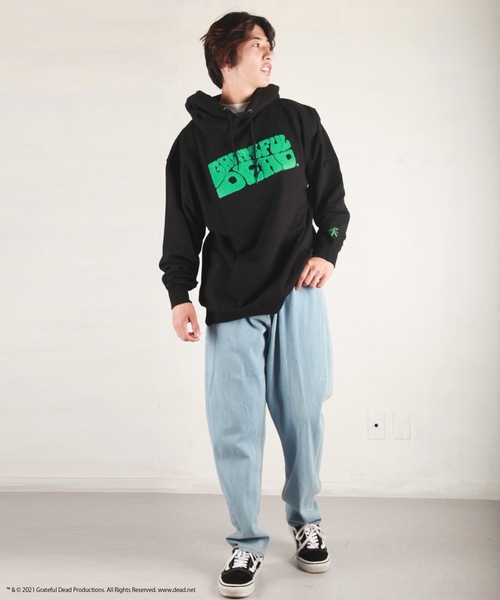 Grateful Dead（グレイトフル・デッド） パーカー 裏毛 長袖 プル