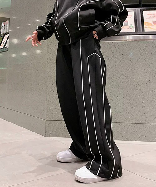 ROOP TOKYO ジャージ SETUP PIPING JACKET/セットアップ パイピング