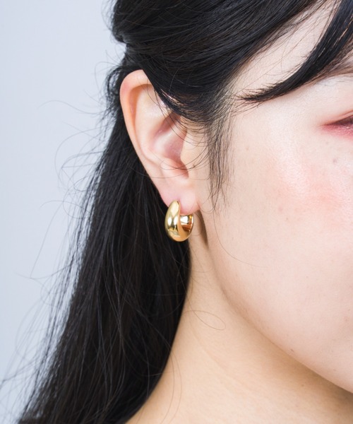 TOM WOOD（トムウッド） ピアス 「TOMWOOD」ice hoop small アイス