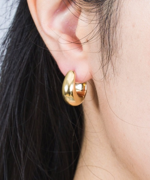 TOM WOOD（トムウッド） ピアス 「TOMWOOD」ice hoop small アイス