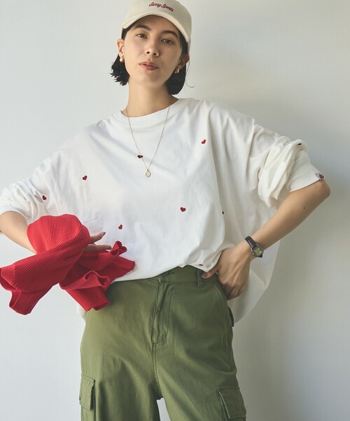 SUNNY SPORTS（サニースポーツ） tシャツ SunnySports別注ハートチビ