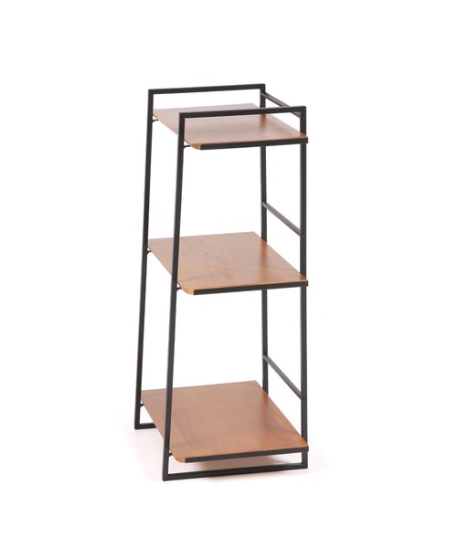 studio CLIP（スタディオクリップ） 家具 ウッド＆アイアン3段シェルフ