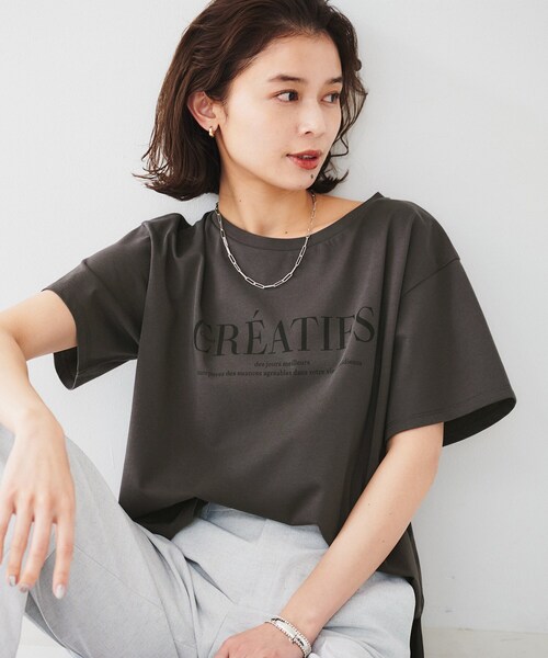 UNTITLED（アンタイトル） tシャツ ロゴTシャツ レディース : ZOZOTOWN