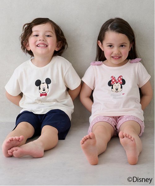 petit main パジャマ 「Disney」ミニー/パジャマ キッズ 子供 女の子