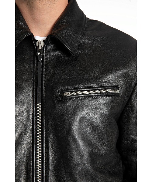 archive replay コーティング 切り替え レザージャケットhedi archive